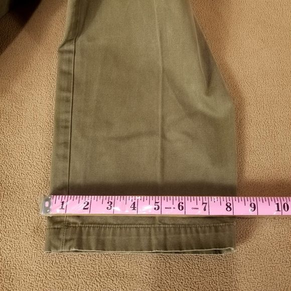 BANANA REPÚBLIC Pants Mens 33×32 Chino & Khakis Flat front - Picture 8 of 9